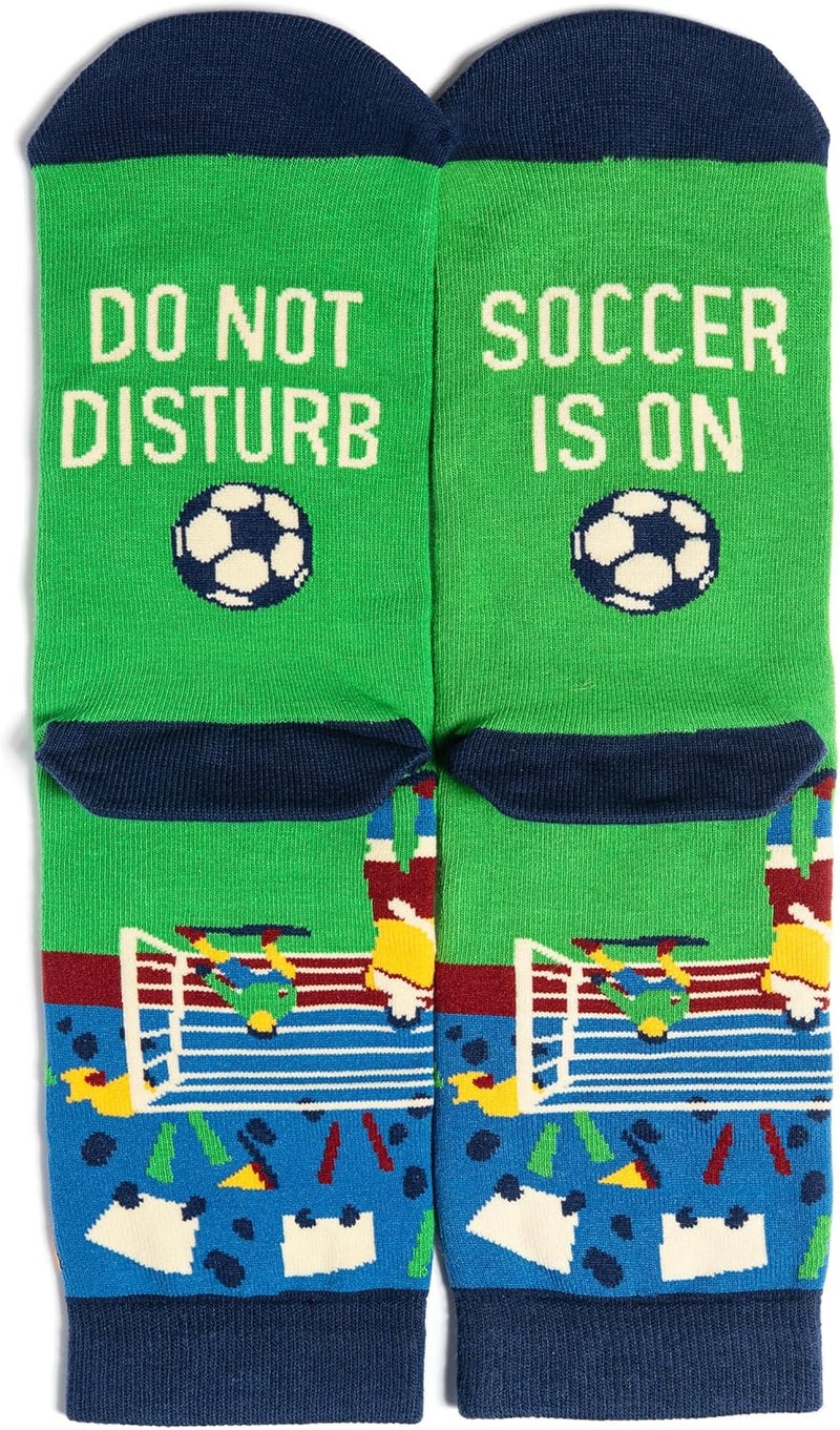 Lavley Funny Socks for Sports Fans and Players - Cool Novelty Gifts for Men, Women, & Teens - Image 4